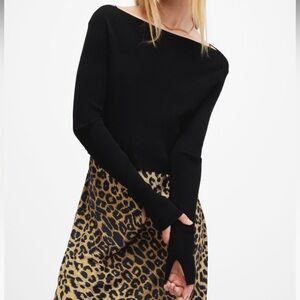 AllSaints Hera Crop Sweater